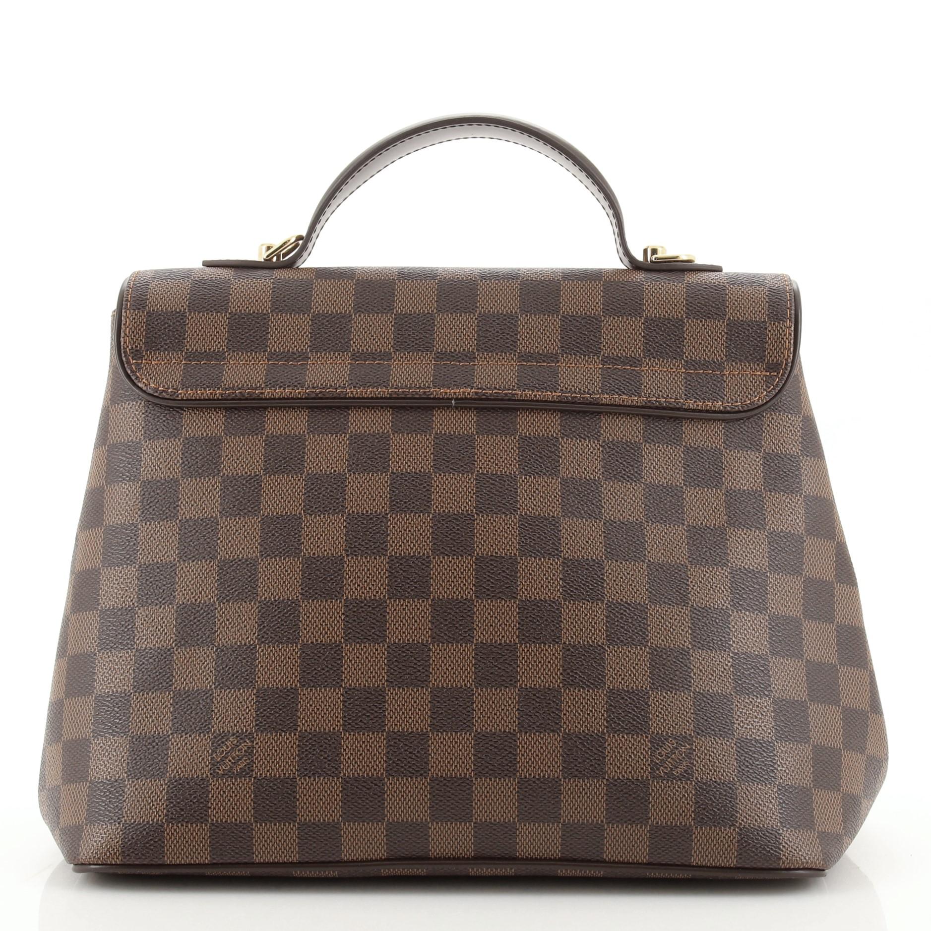 Louis Vuitton Bergamo Handbag Damier MM In Good Condition In NY, NY