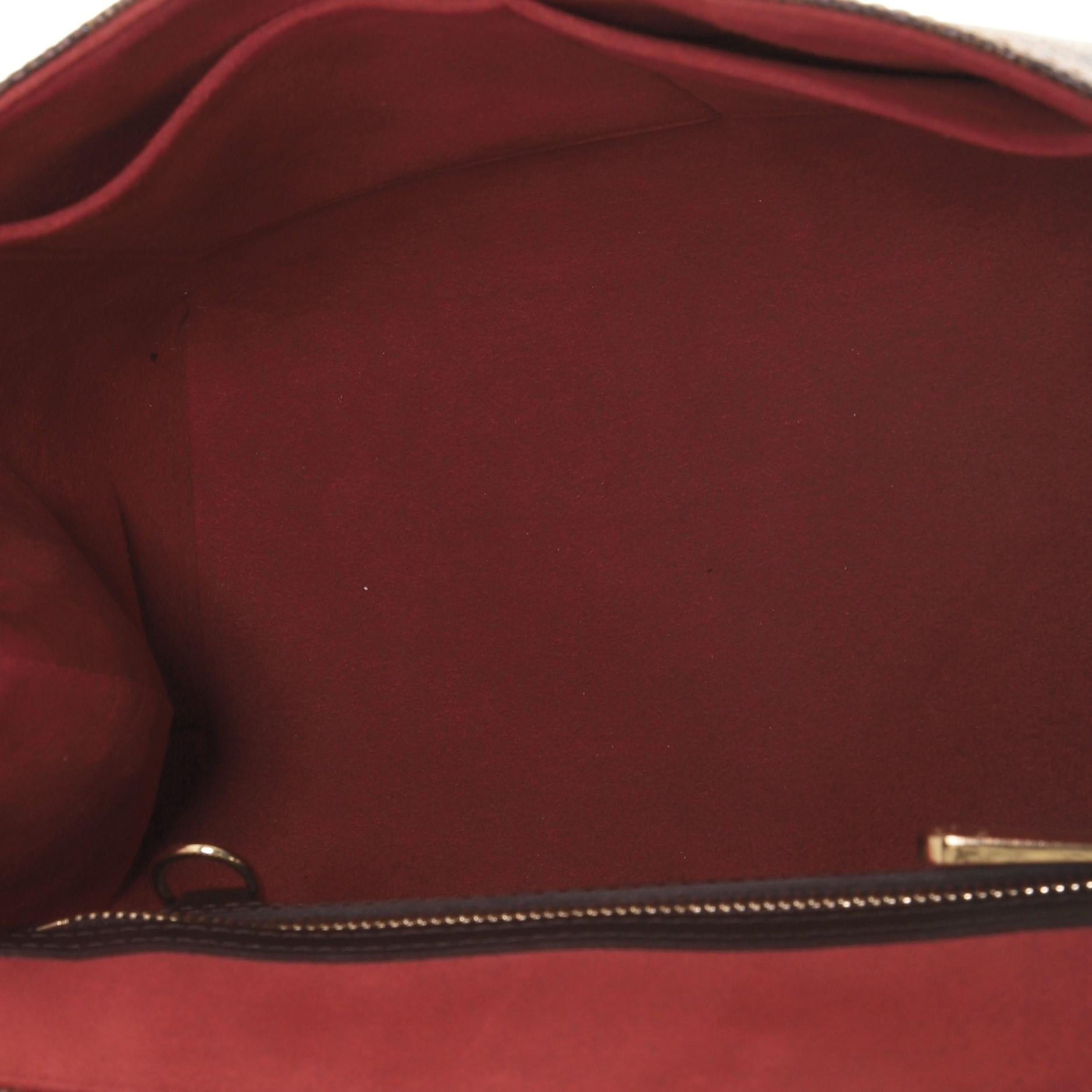 Louis Vuitton Bergamo Handbag Damier MM 1
