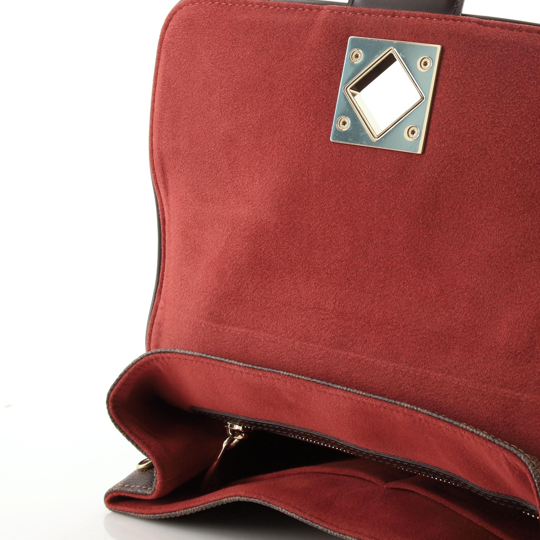 Louis Vuitton Bergamo Handbag Damier MM 2