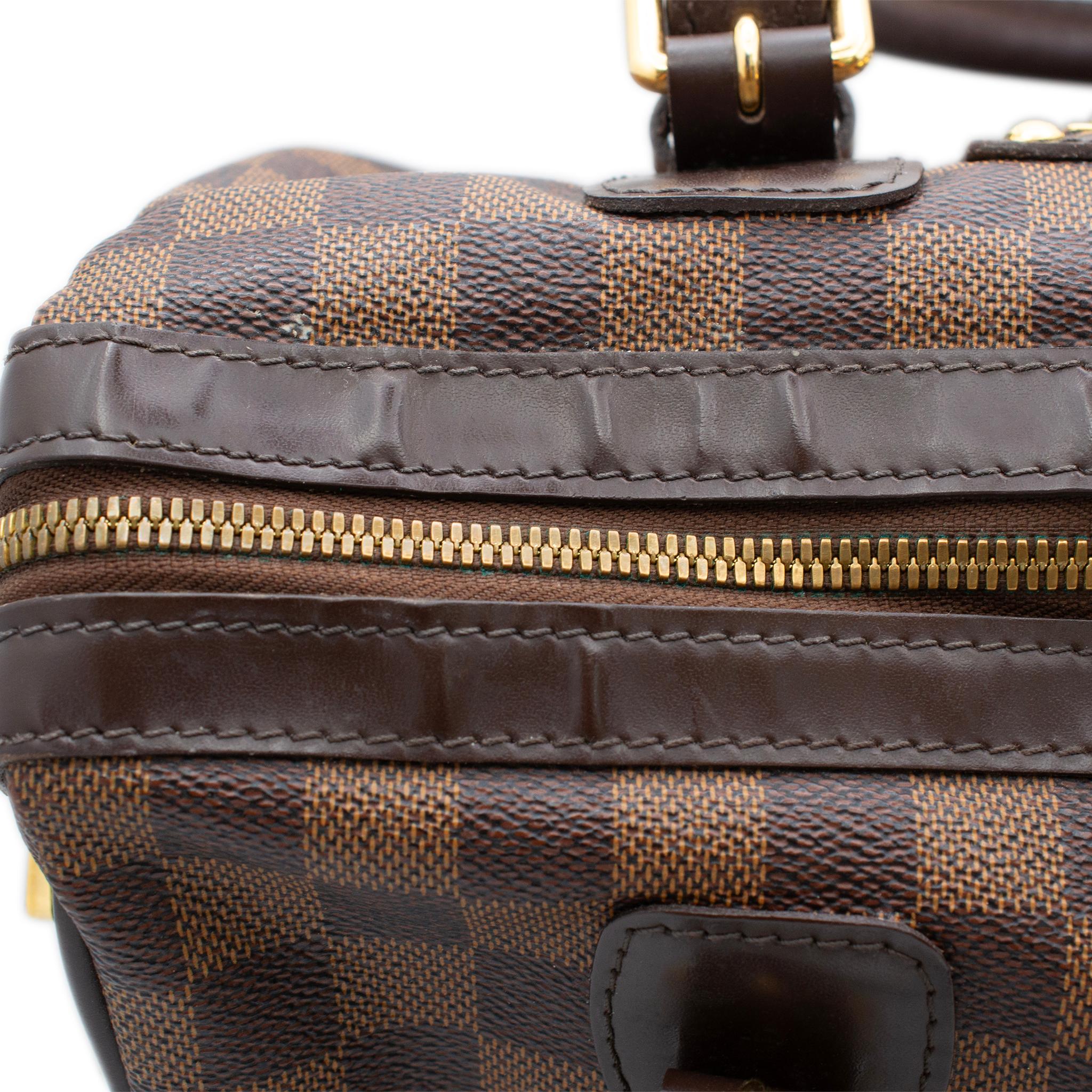 Louis Vuitton Berkeley Damier Ebene N52000 Ladies Leather Handbag For Sale 8
