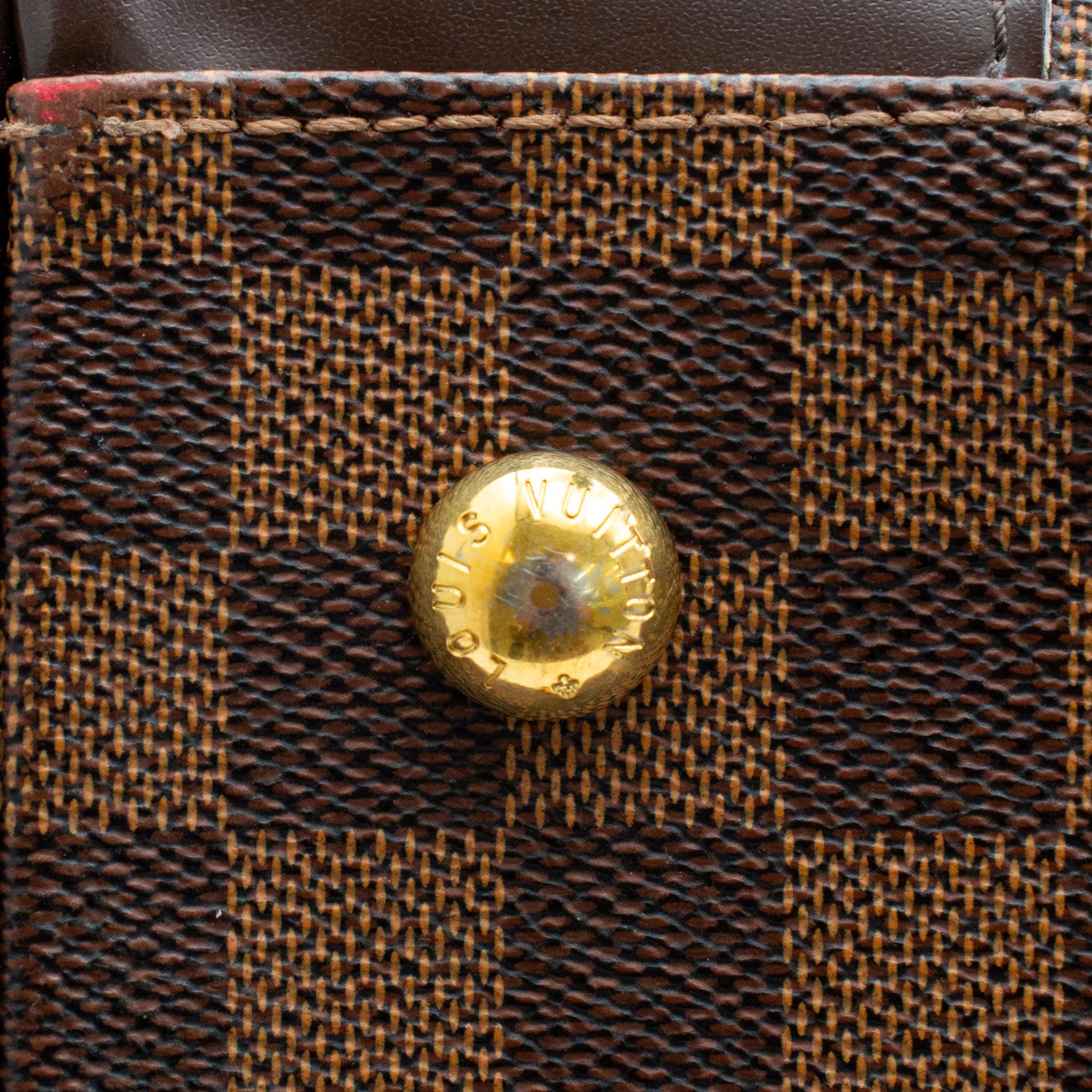 Louis Vuitton Berkeley Damier Ebene N52000 Ladies Leather Handbag For Sale 11