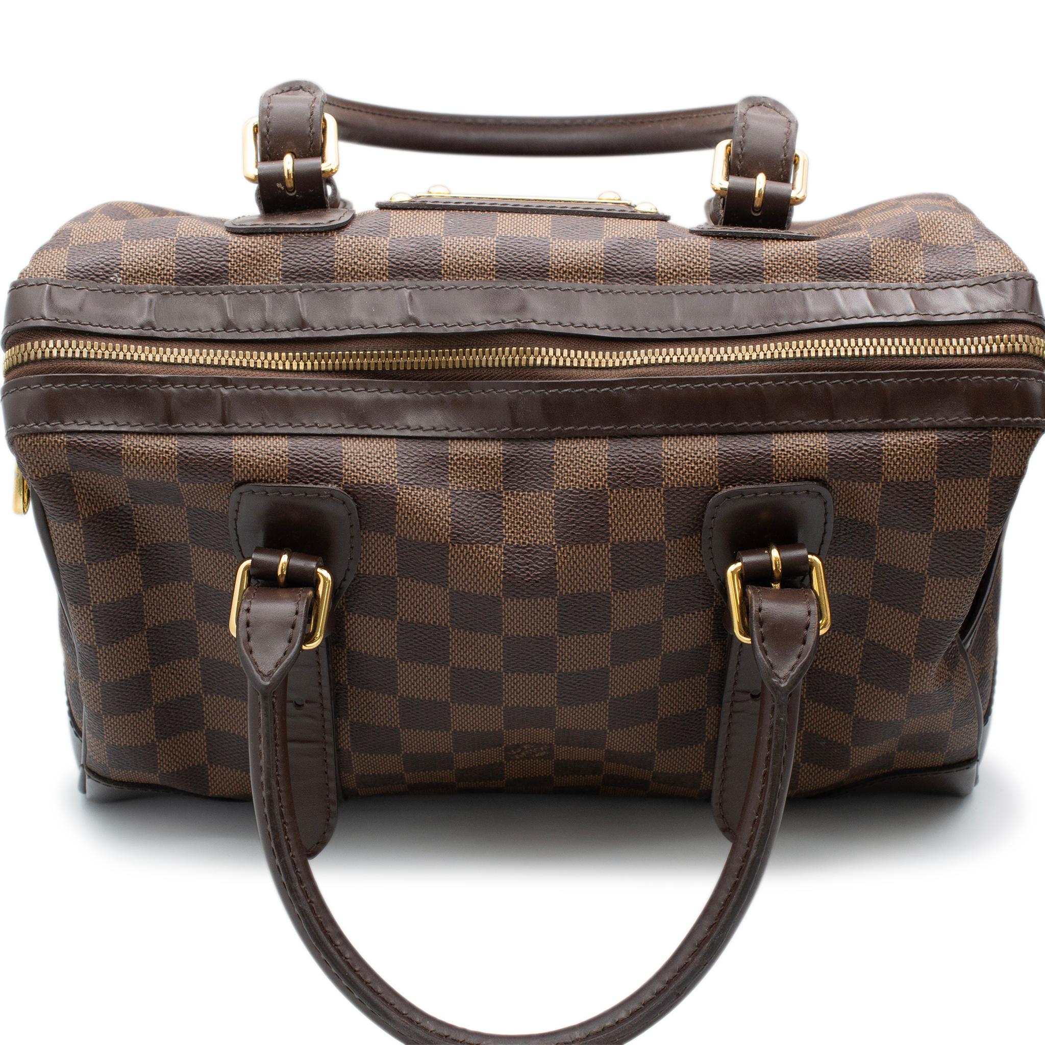 Louis Vuitton Berkeley Damier Ebene N52000 Ladies Leather Handbag For Sale 12