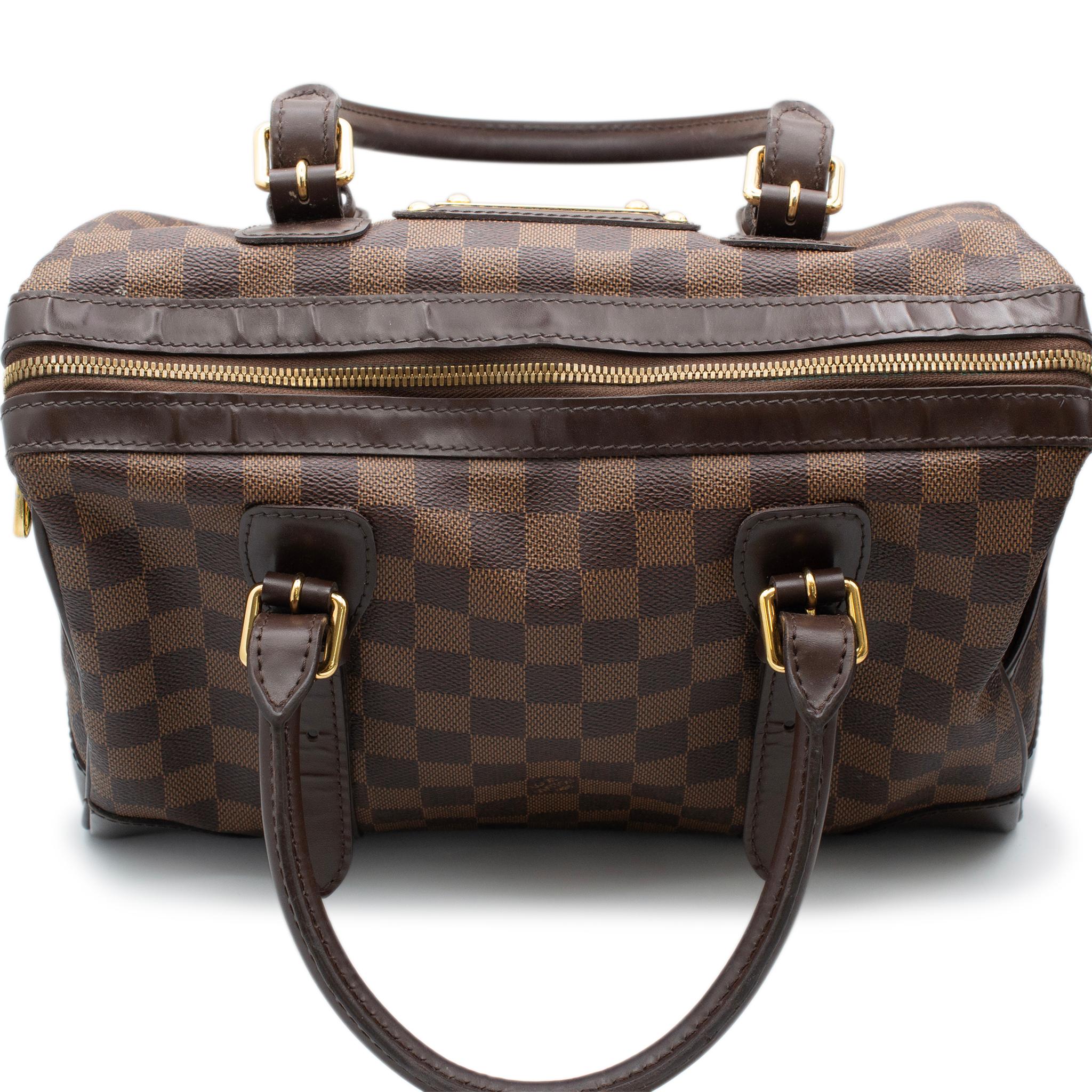 Louis Vuitton Berkeley Damier Ebene N52000 Ladies Leather Handbag 11