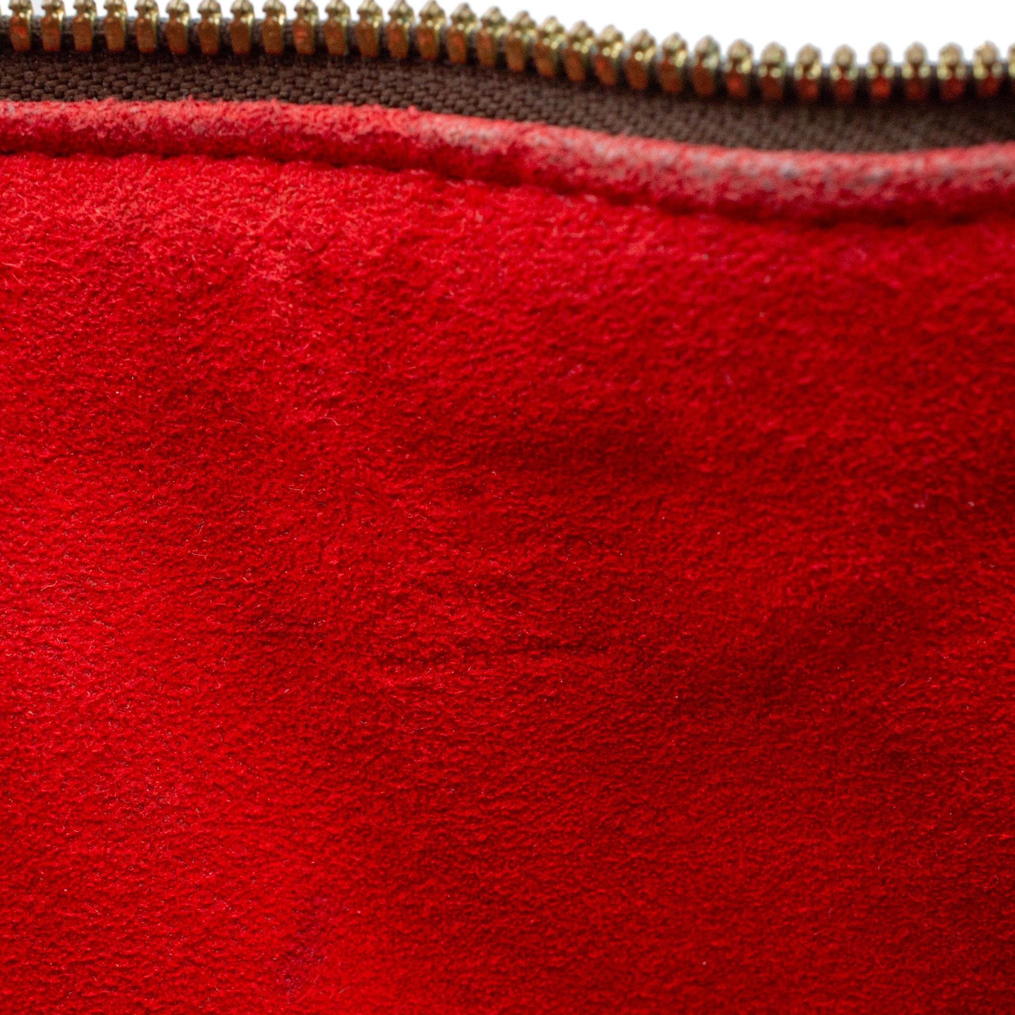 Women's Louis Vuitton Berkeley Damier Ebene N52000 Ladies Leather Handbag For Sale