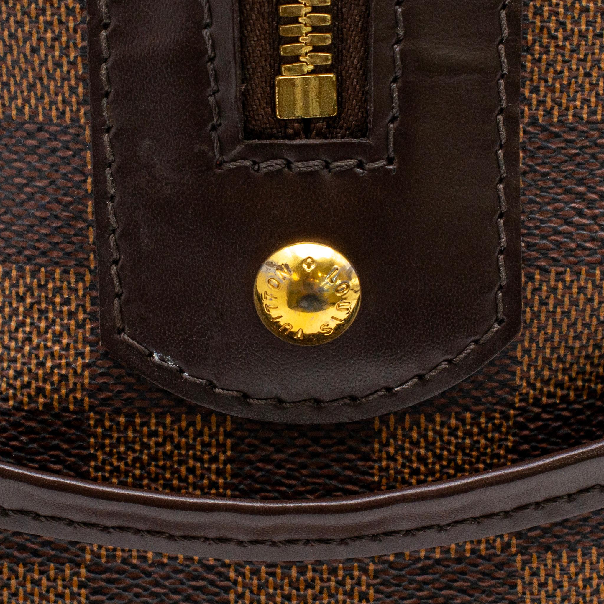 Louis Vuitton Berkeley Damier Ebene N52000 Ladies Leather Handbag For Sale 1