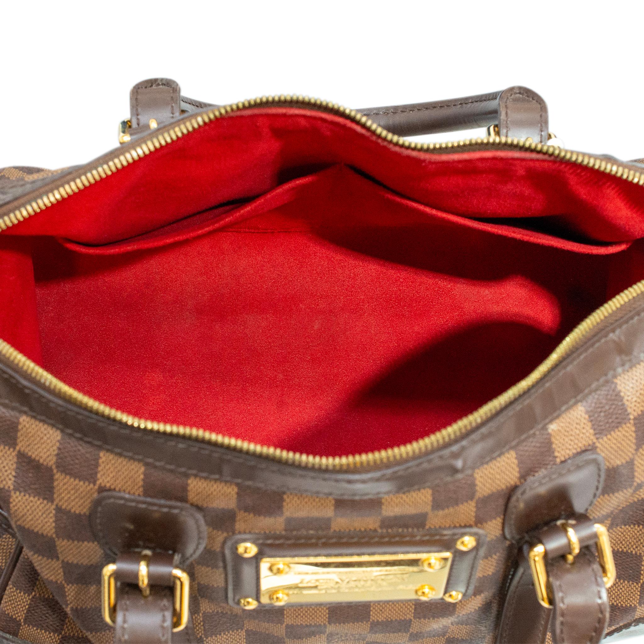 Louis Vuitton Berkeley Damier Ebene N52000 Ladies Leather Handbag For Sale 3