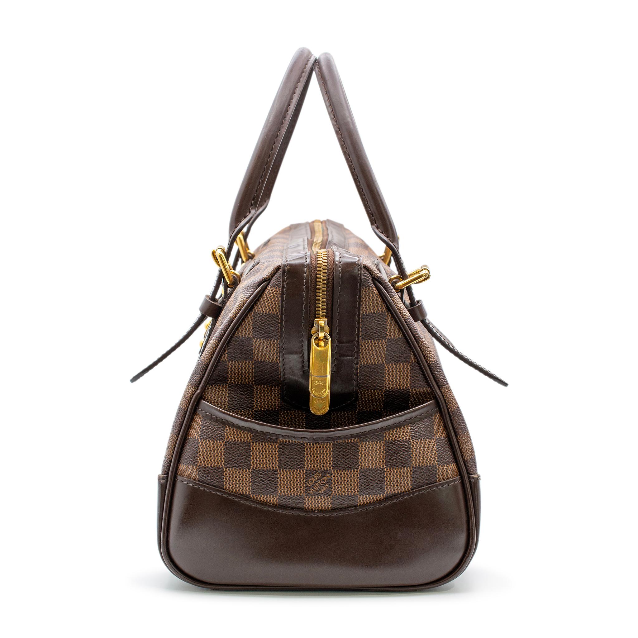 Louis Vuitton Berkeley Damier Ebene N52000 Ladies Leather Handbag For Sale 4