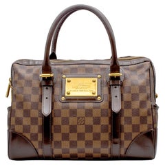Used Louis Vuitton Berkeley Damier Ebene N52000 Ladies Leather Handbag