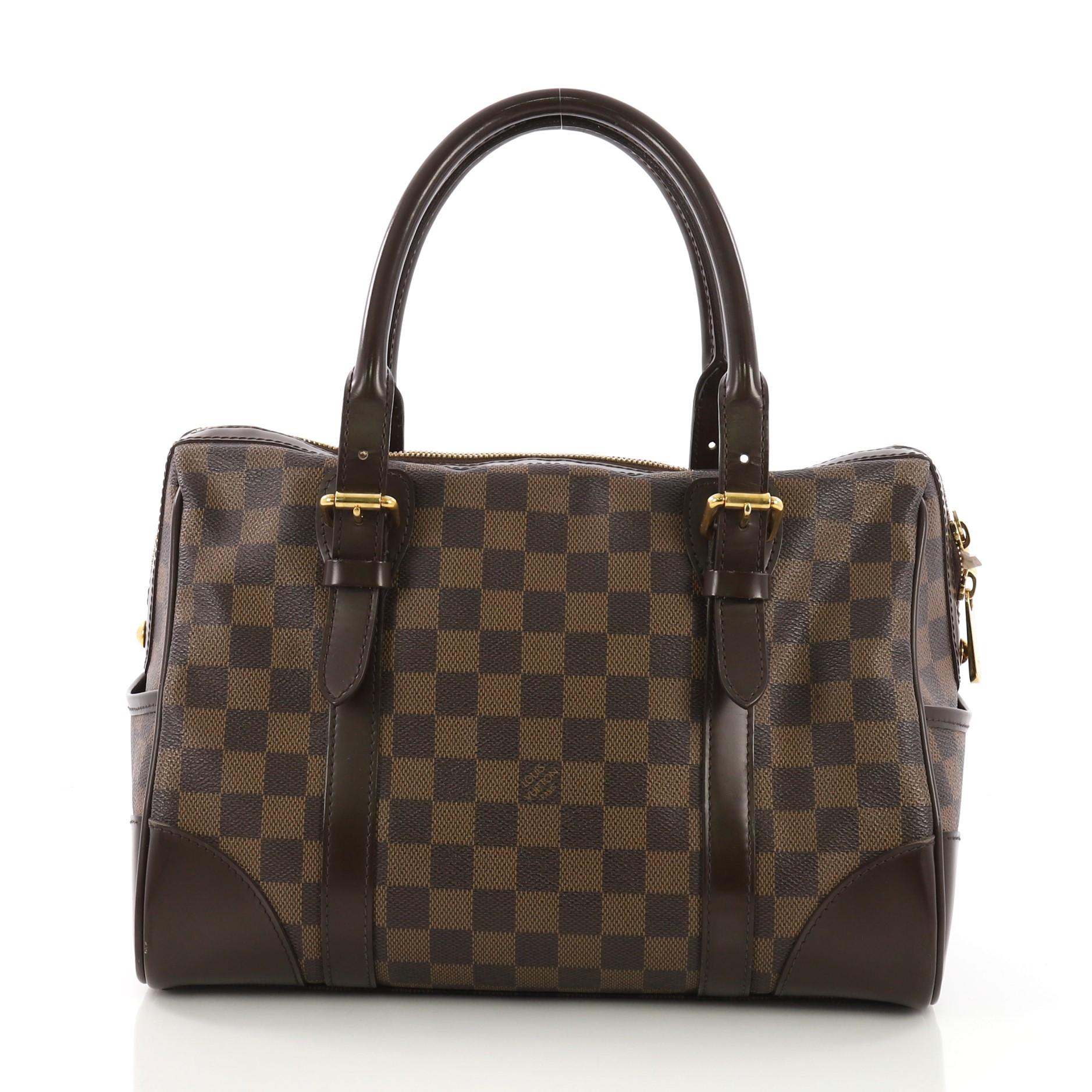 Louis Vuitton Berkeley Handbag Damier In Good Condition In NY, NY