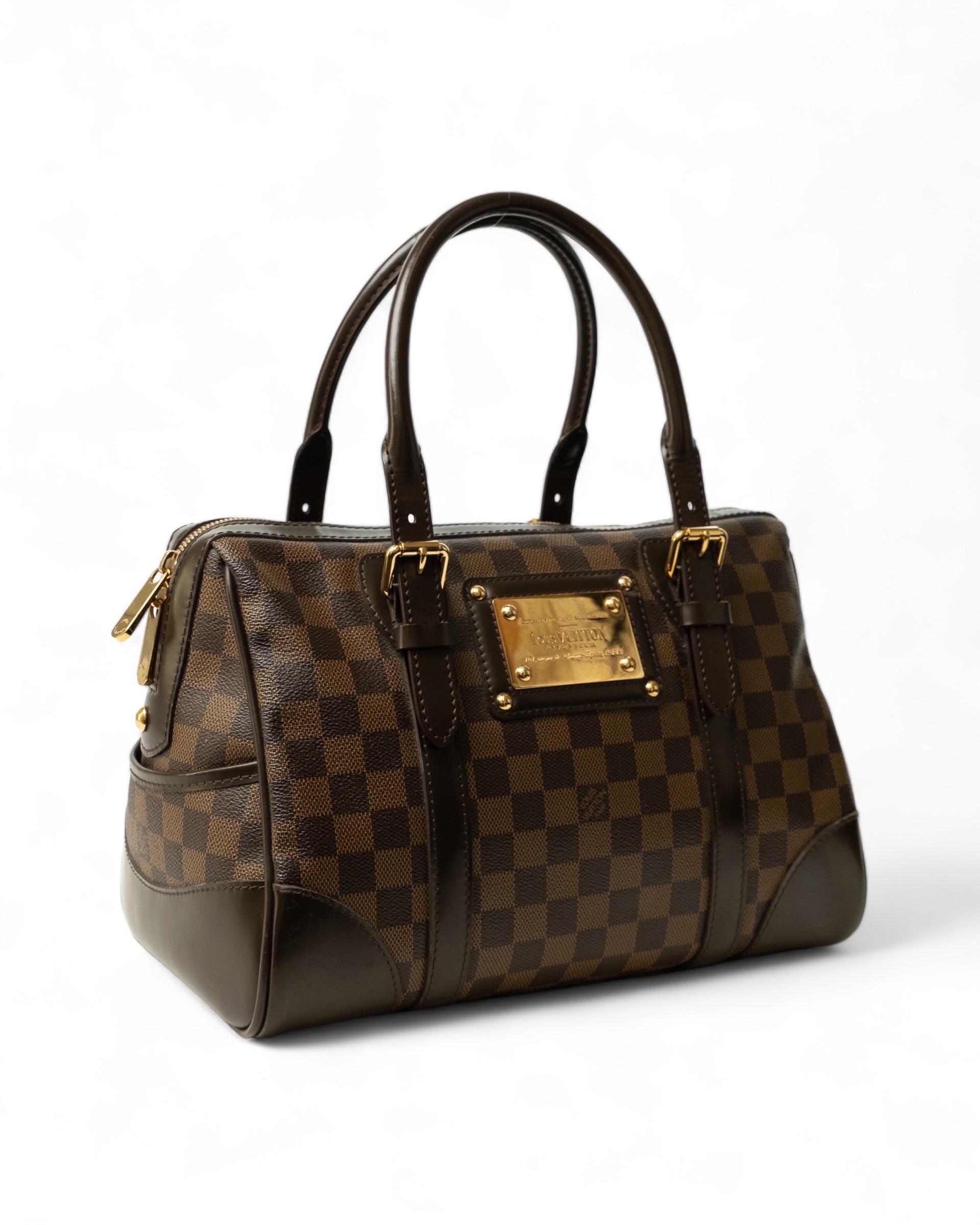 Louis Vuitton Berkeley MM Damier Ebene Borsa A Spalla In Excellent Condition In Torre Del Greco, IT