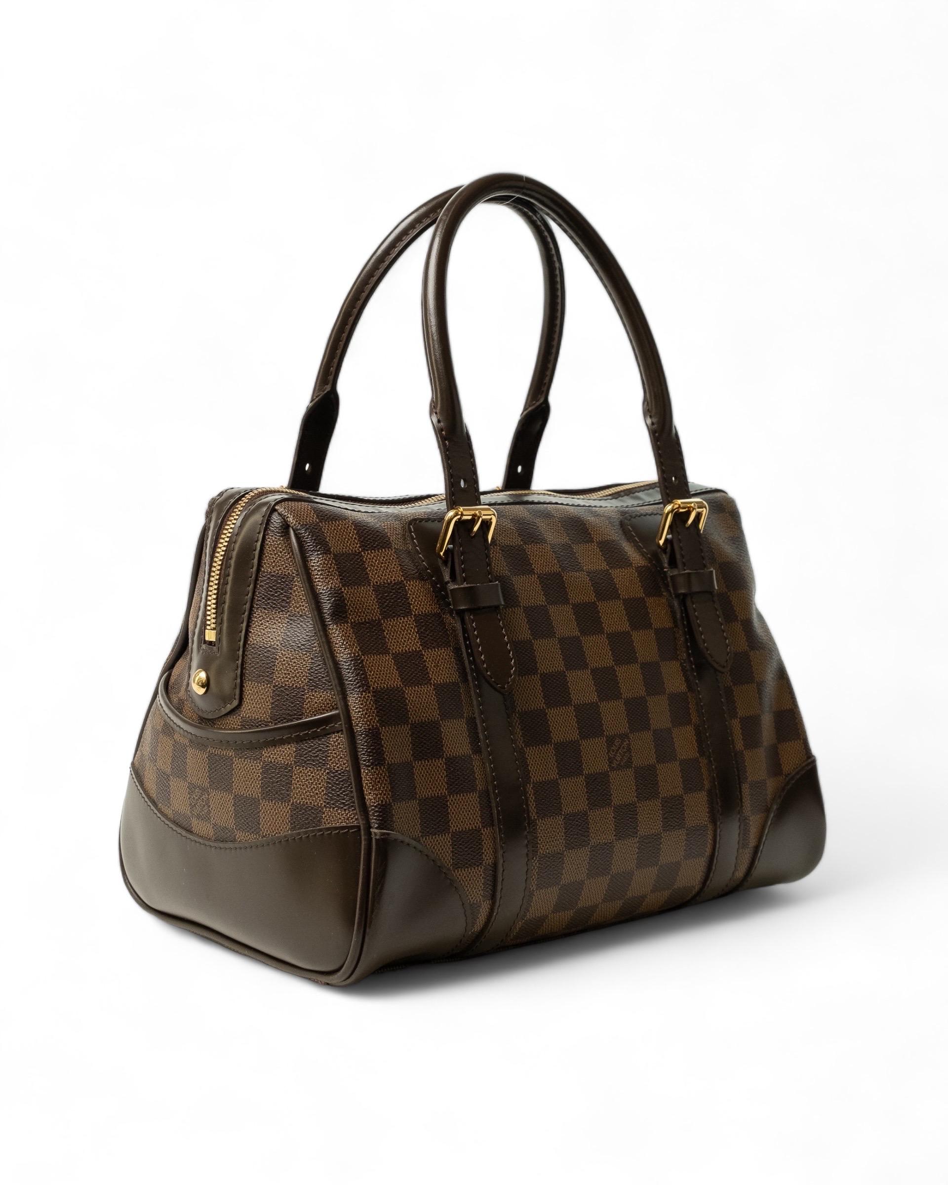 Louis Vuitton Berkeley MM Damier Ebene Borsa A Spalla 1