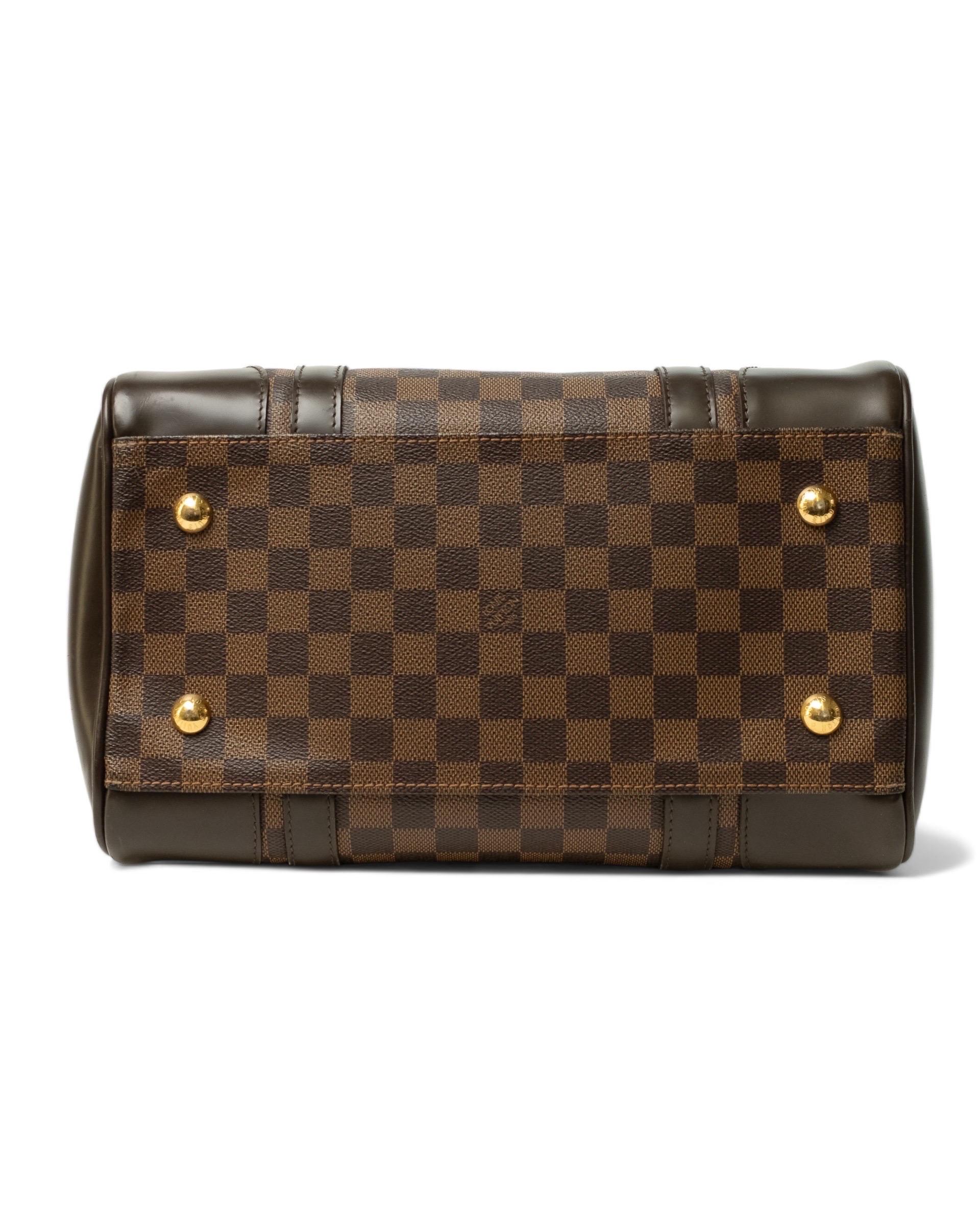 Louis Vuitton Berkeley MM Damier Ebene Borsa A Spalla 3