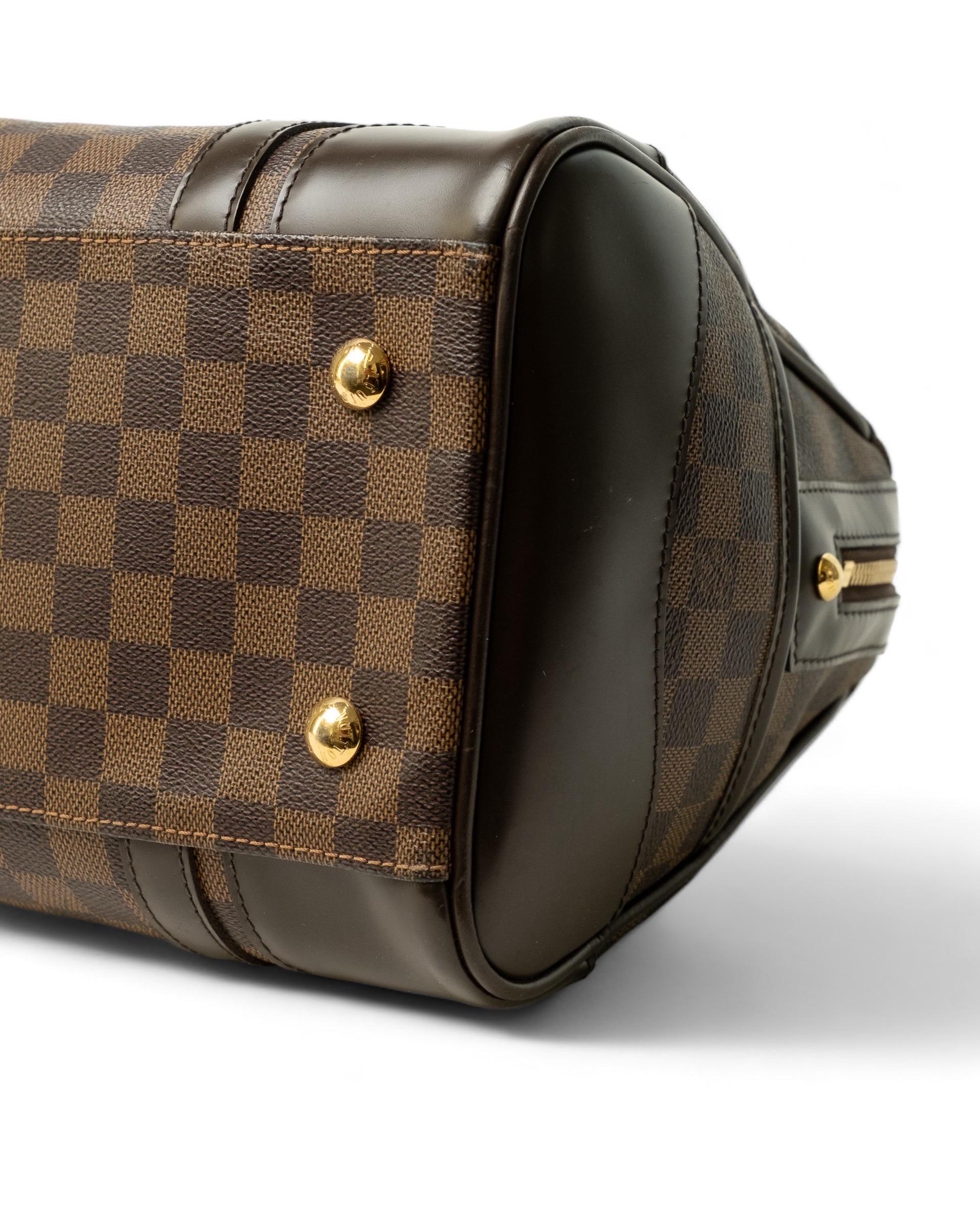 Louis Vuitton Berkeley MM Damier Ebene Borsa A Spalla 4