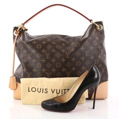Louis Vuitton Berri Handbag Monogram Canvas MM