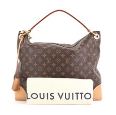 Louis Vuitton Berri Handbag Monogram Canvas MM