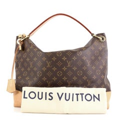 Louis Vuitton Berri Handbag Monogram Canvas MM