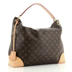 Louis Vuitton Berri Handbag Monogram Canvas MM