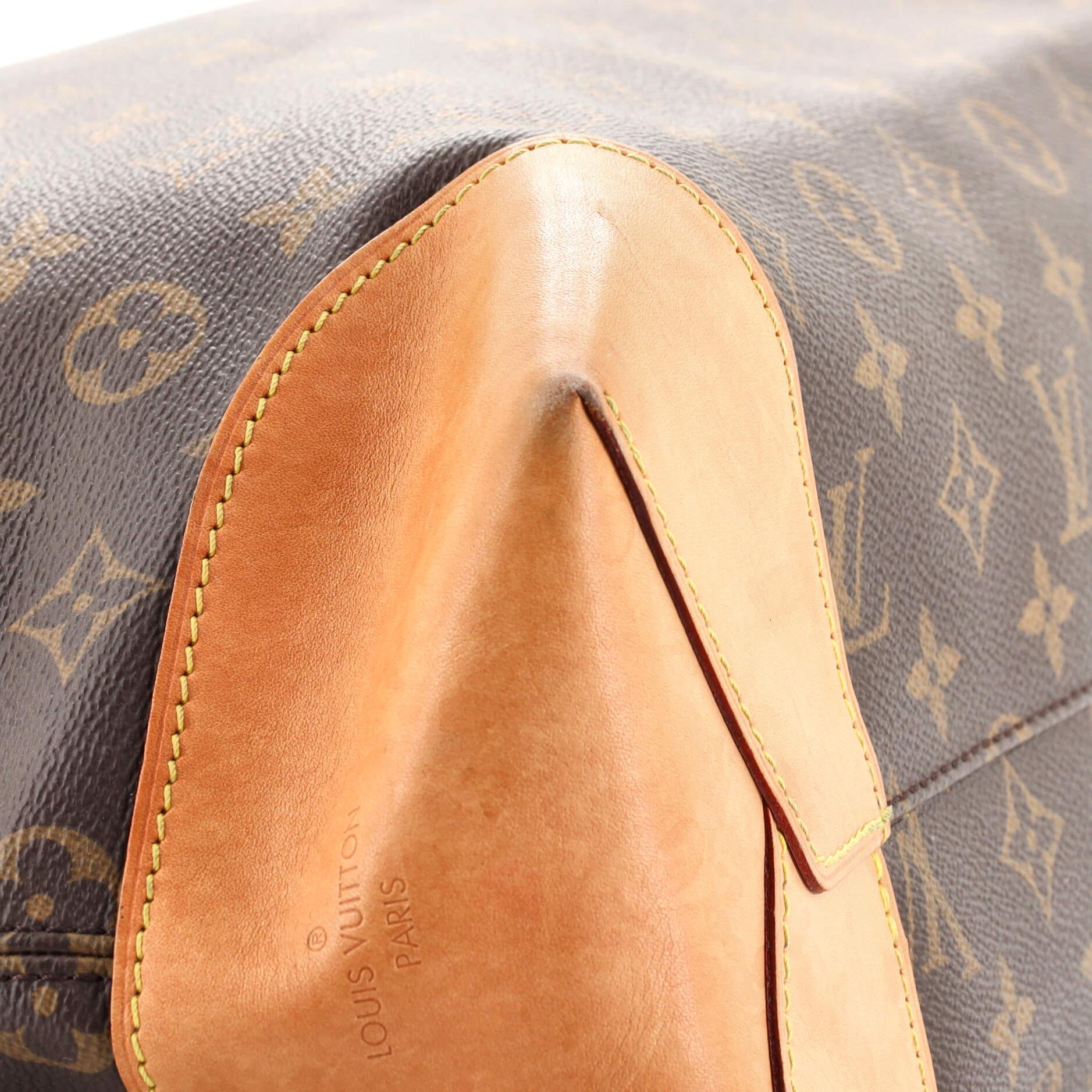 Brown Louis Vuitton Berri Handbag Monogram Canvas MM