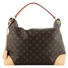 Louis Vuitton Berri Handbag Monogram Canvas MM