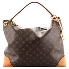 Louis Vuitton Berri Handbag Monogram Canvas MM