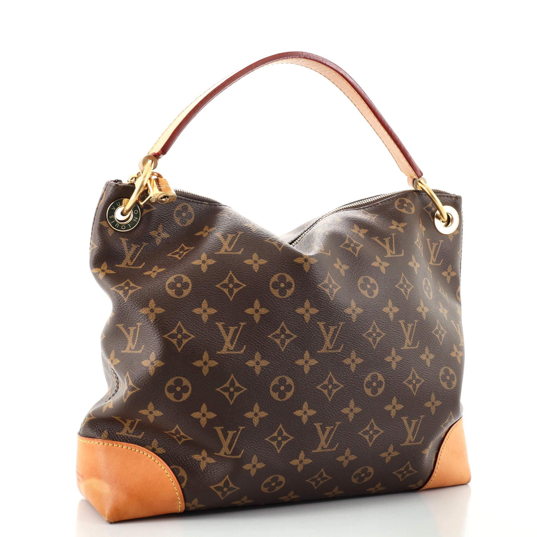 Louis Vuitton Monogram Multicolor Greta Large Shoulder Bag Hobo