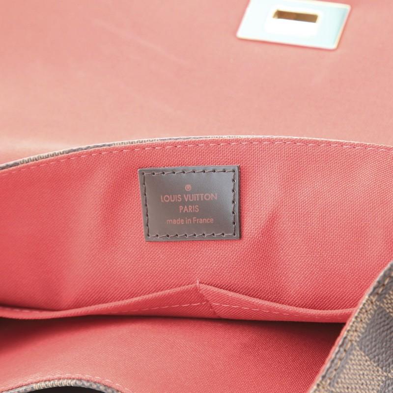 Women's or Men's Louis Vuitton Besace Rosebery Handbag Damier