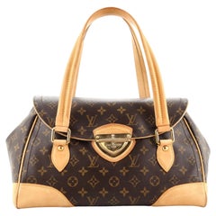 Louis Vuitton Beverly Handbag Monogram Canvas GM