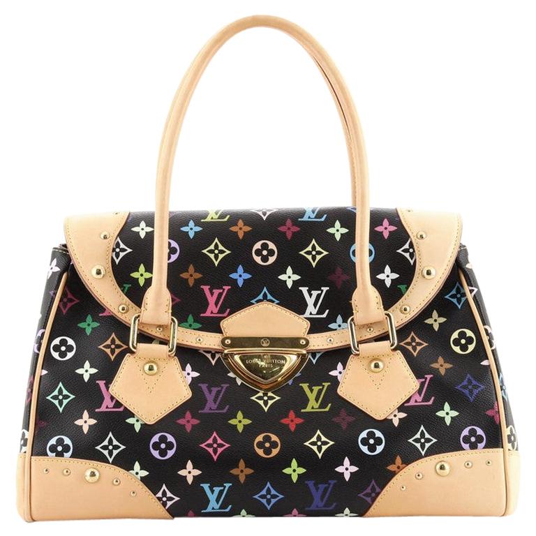 Limited Edition Beverly GM Multicolore Monogram Canvas Top Handle Bag