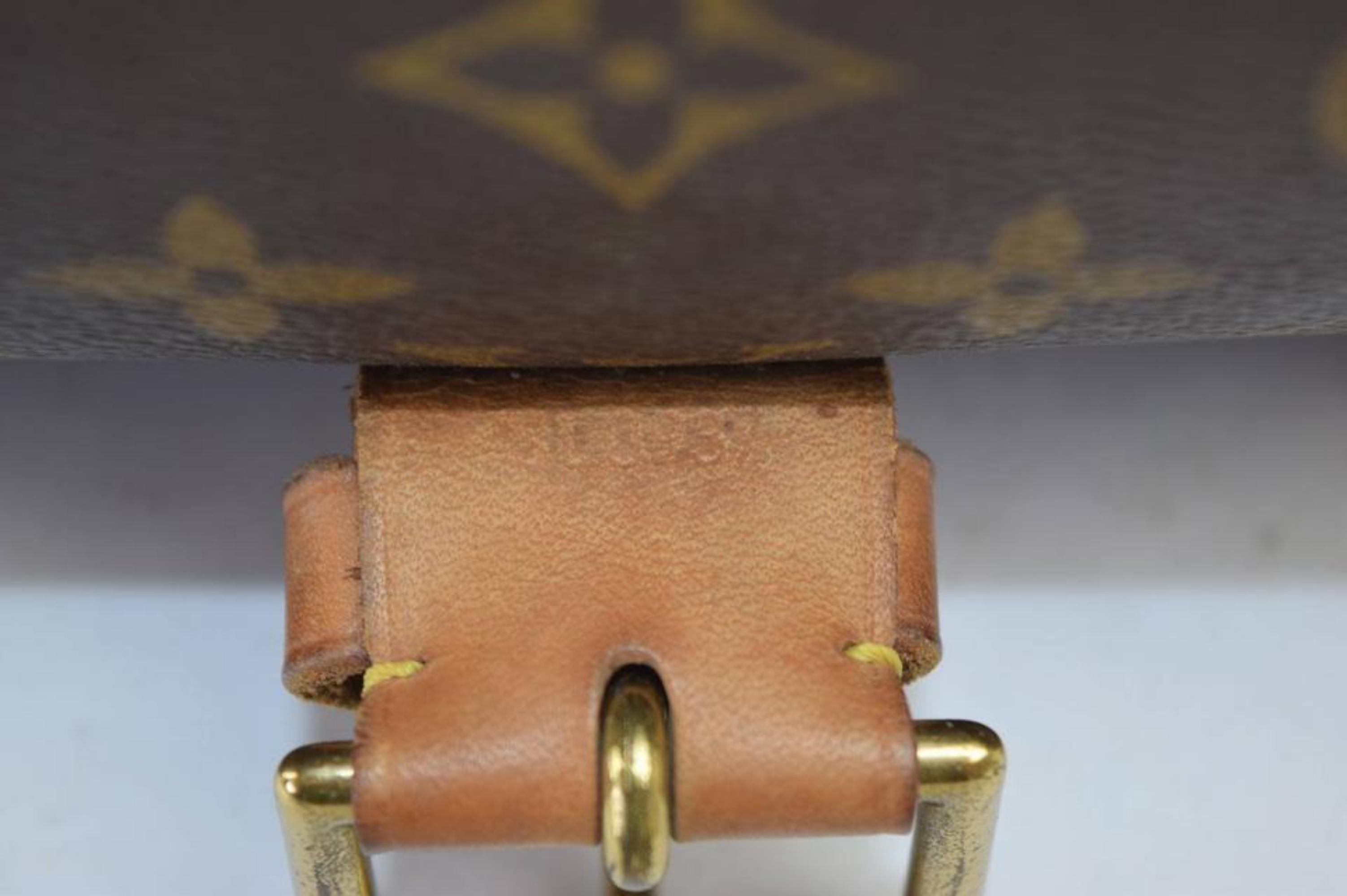 Gray Louis Vuitton Beverly Monogram 2way 867230 Brown Coated Canvas Satchel For Sale