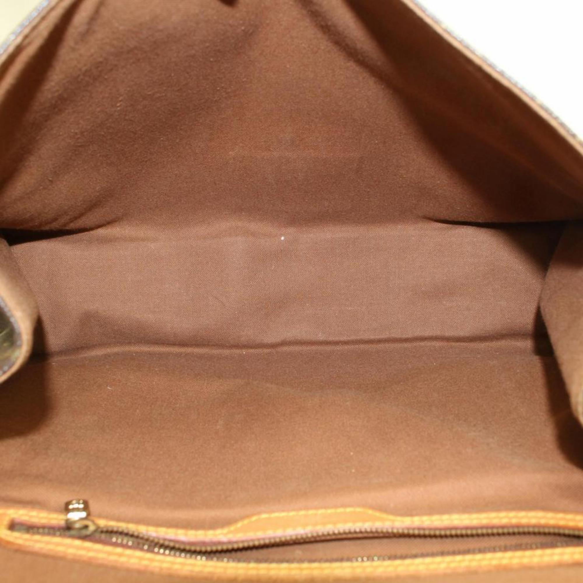 Louis Vuitton Beverly Monogram Gm 2way Briefcase 869607 Brown Shoulder Bag In Good Condition For Sale In Forest Hills, NY