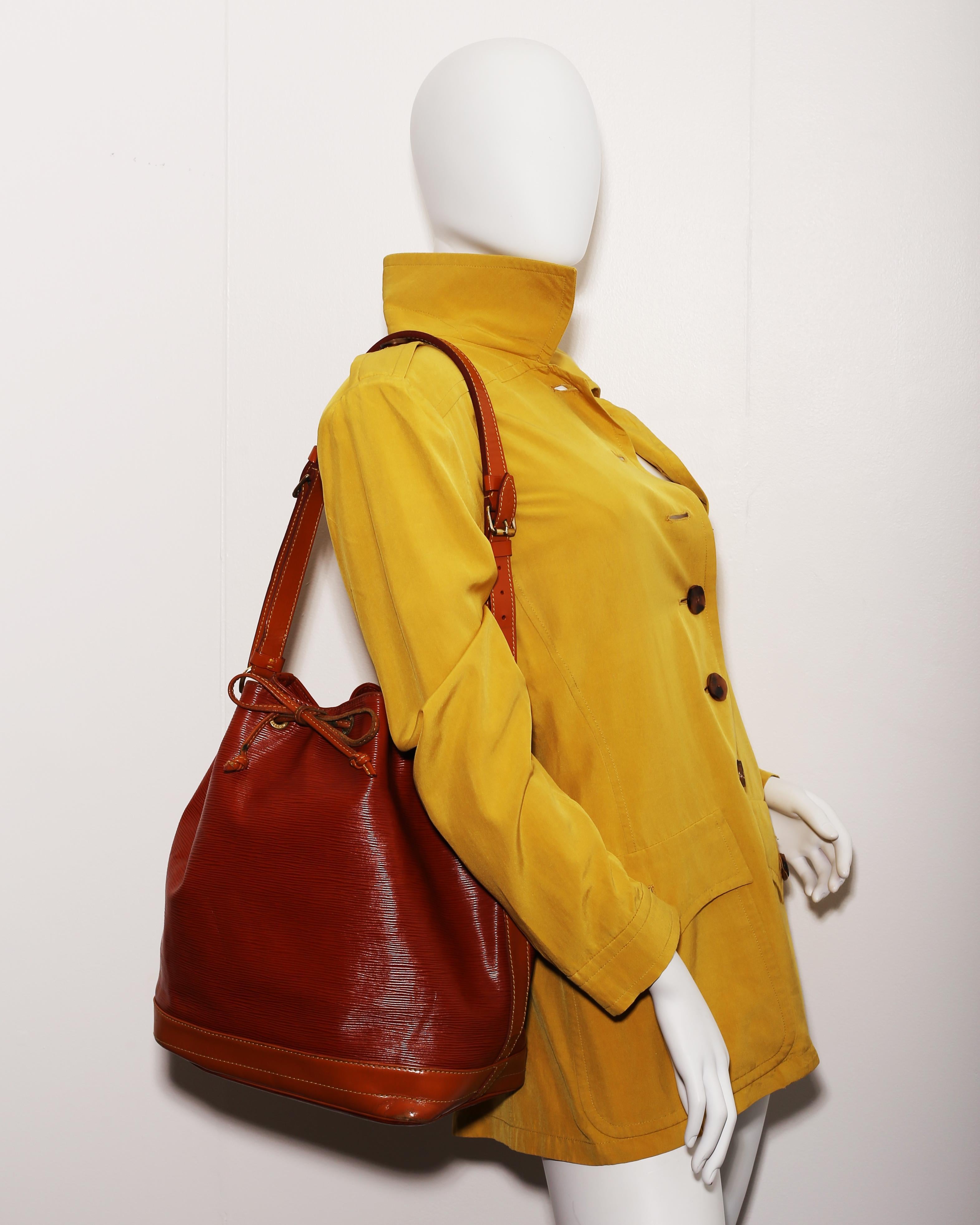 Louis Vuitton Bicolor Brown Noe Large  Shoulder strap bag  2