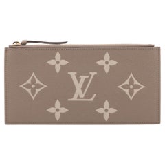 Louis Vuitton Bicolor Empreinte Pochette Félicie Tourterelle x Creme