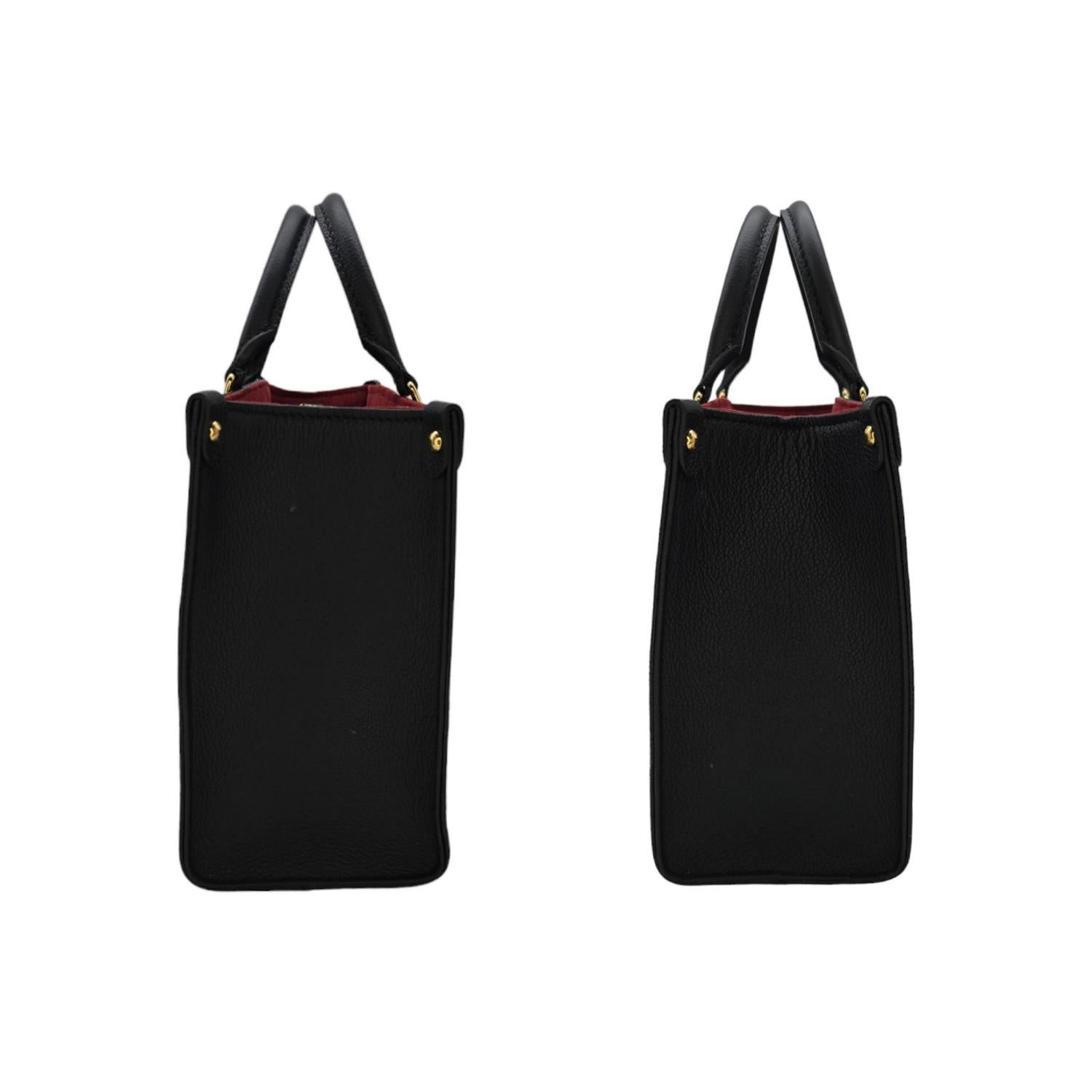 Women's Louis Vuitton Bicolor Giant Monogram Empreinte Onthego PM Tote