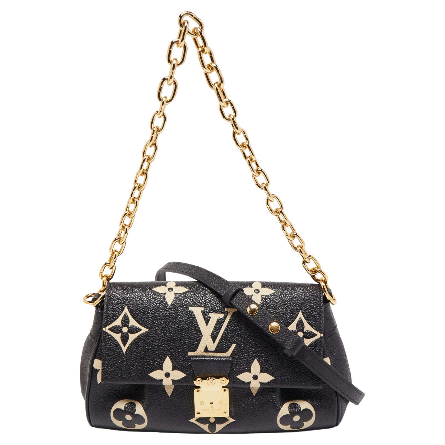Louis Vuitton Bicolor Monogram Empreinte Leather Favorite Bag