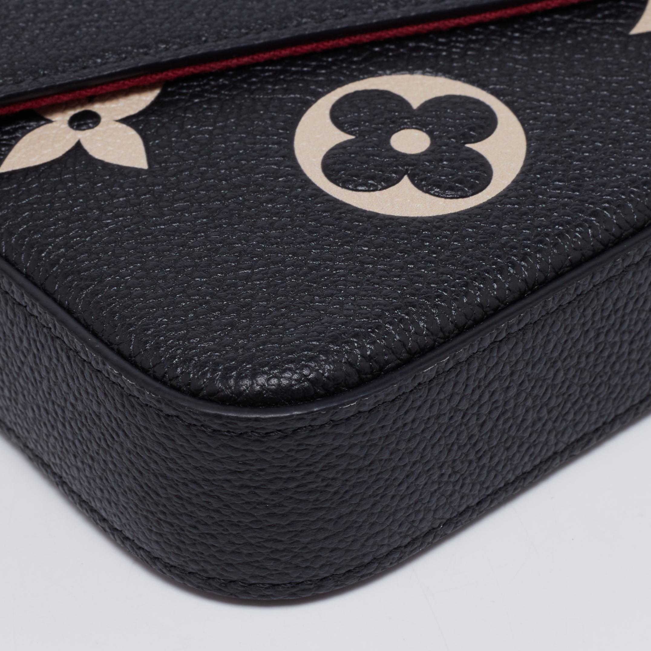 Louis Vuitton Bicolor Monogram Empreinte Leather Felicie Pochette 6