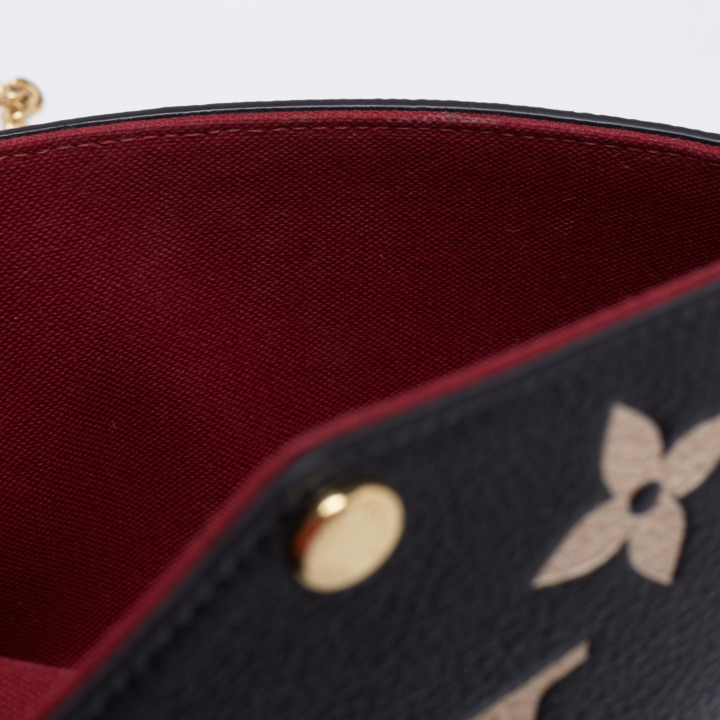 Louis Vuitton Bicolor Monogram Empreinte Leather Felicie Pochette 1
