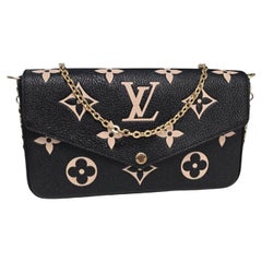 Louis Vuitton Bicolor Monogram Empreinte Pochette Felice