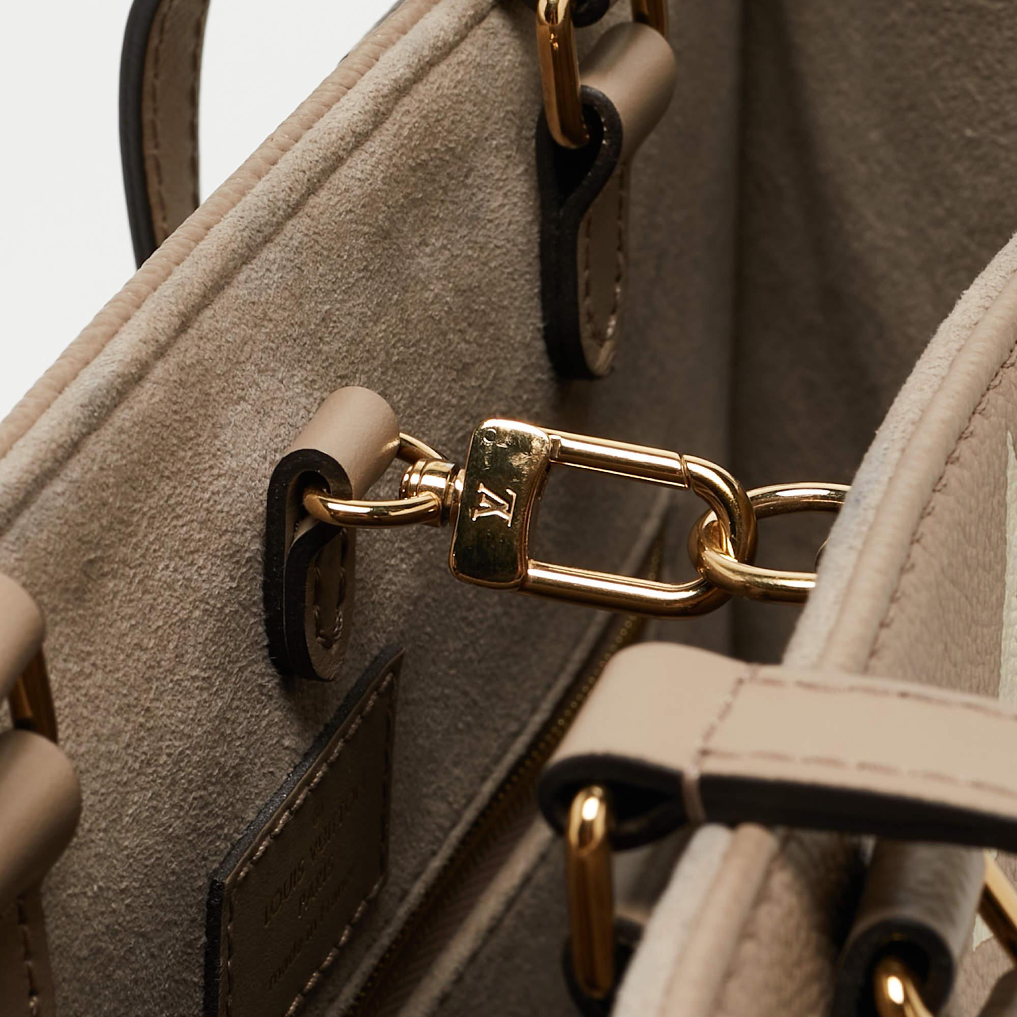 Louis Vuitton Bicolor Monogram Empriente Leather Giant Onthego MM Bag 9
