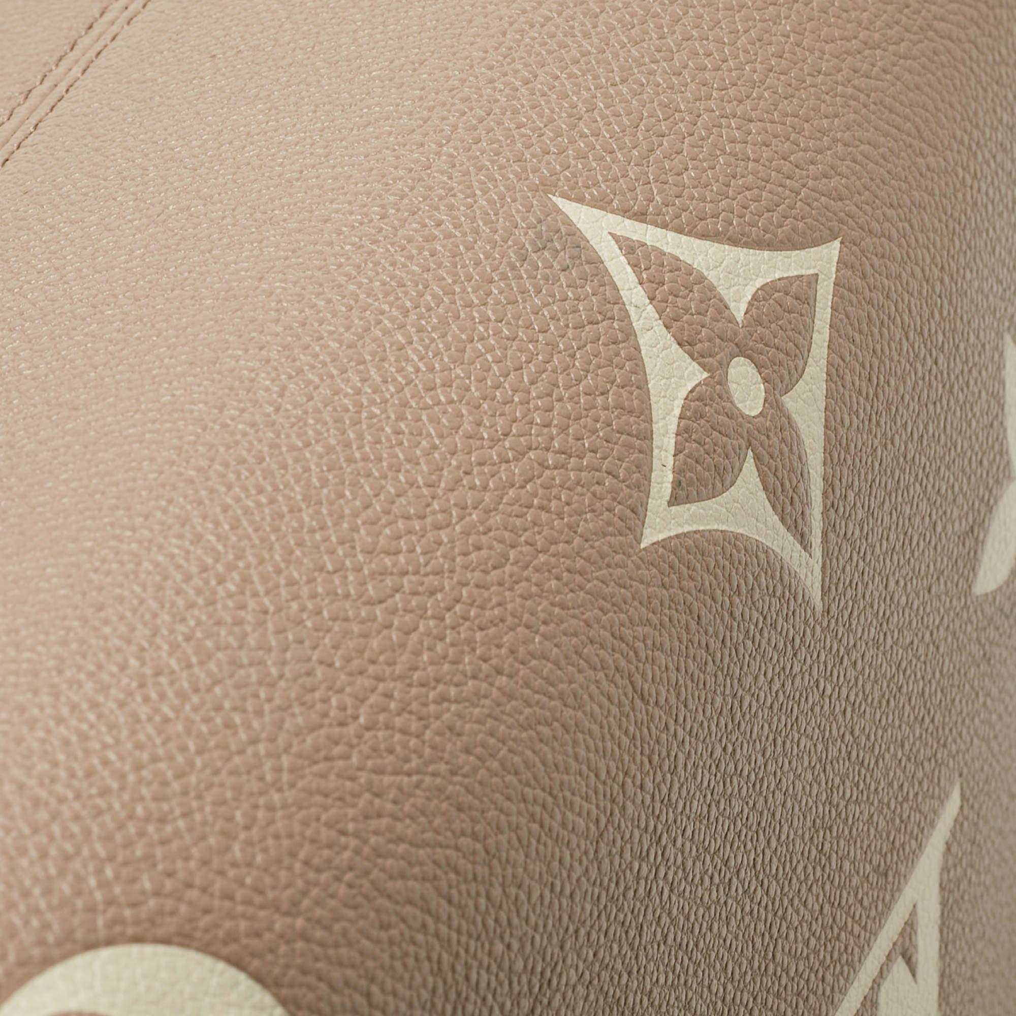 Louis Vuitton Bicolor Monogram Empriente Leather Giant Onthego MM Bag 2