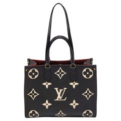 LV ONTHEGO Brown Monogram Tote Bag, Luxury, Bags & Wallets on