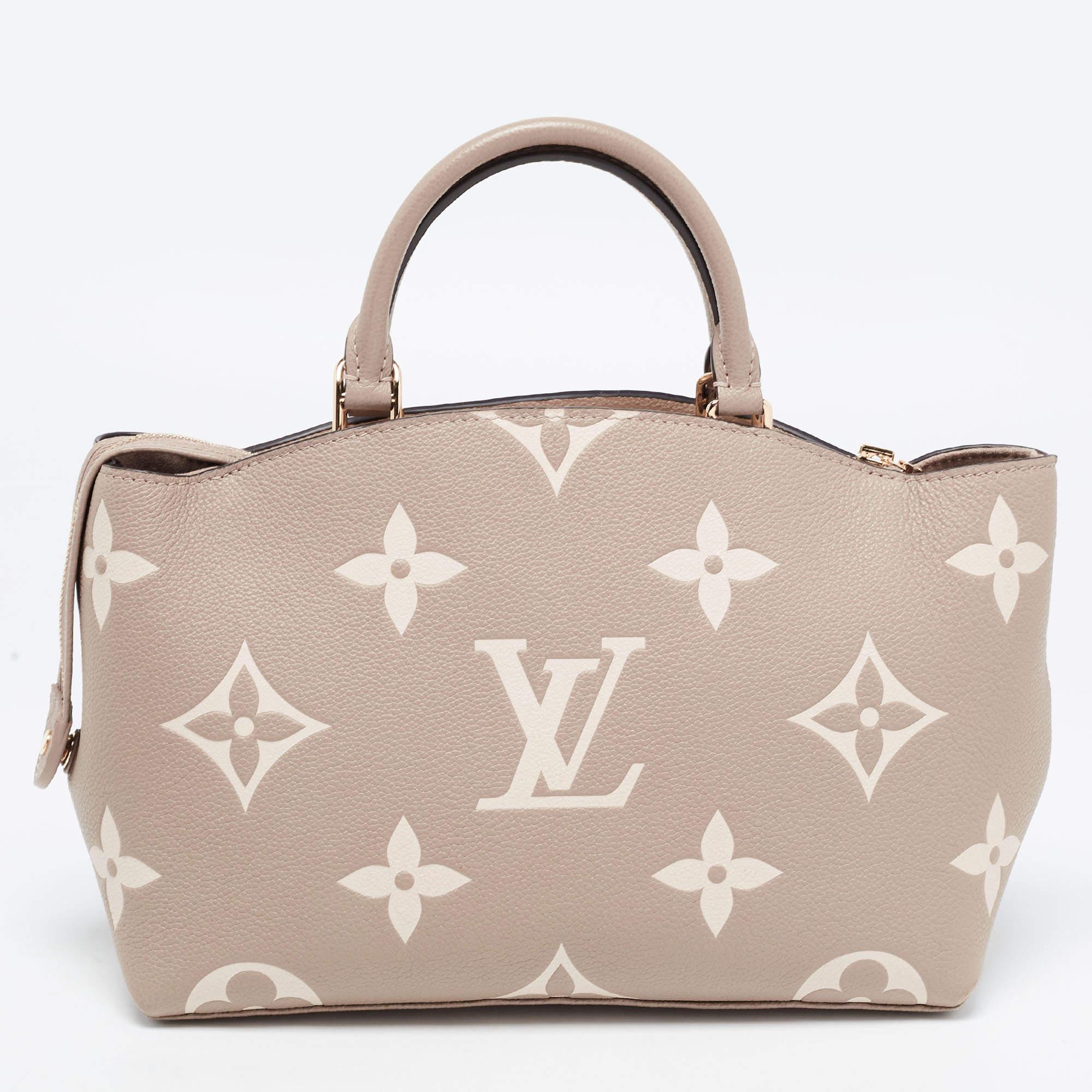 Louis Vuitton Petit Palais Empreinte Leather Dove/Cream