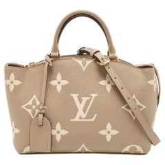 Louis Vuitton Bicolor Monogram Empriente Leather Petite Palais Bag