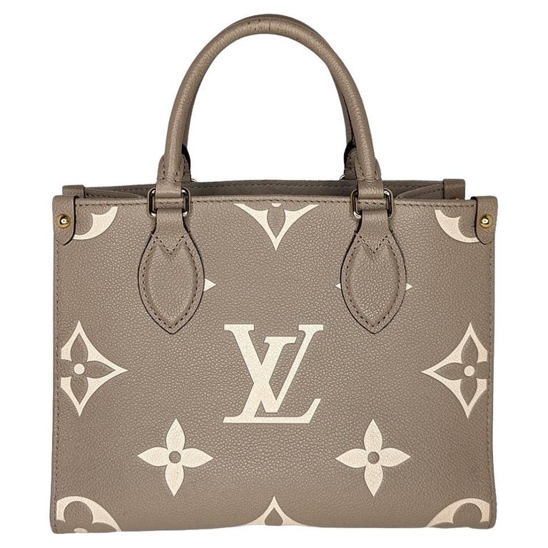 Louis Vuitton Bicolor Monogram Giant Empreinte OnTheGo PM For Sale