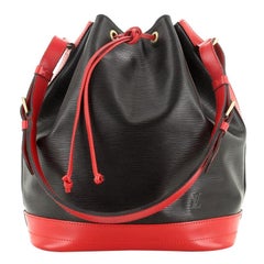 Louis Vuitton  Bicolor Noe Handbag Epi Leather Large