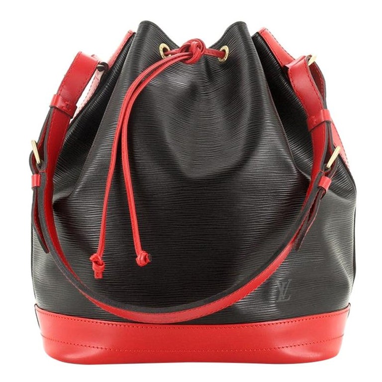 Louis Vuitton Bicolor Noe Handbag Epi Leather Large at 1stdibs