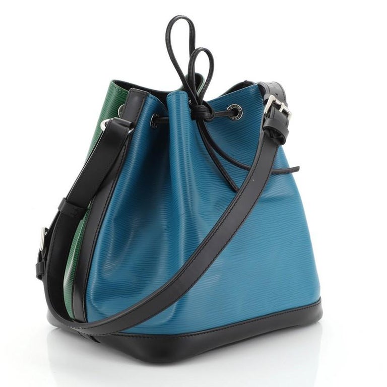 Louis Vuitton Bicolor Petit Noe Handbag Epi Leather at 1stdibs