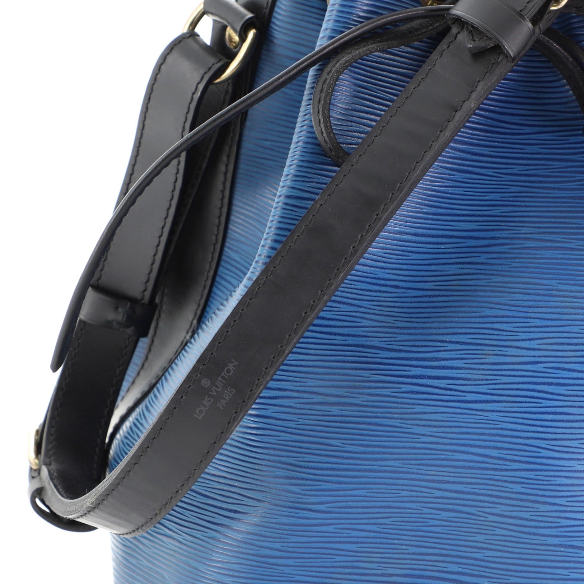 Louis Vuitton Bicolor Petit Noe Handbag Epi Leather  2