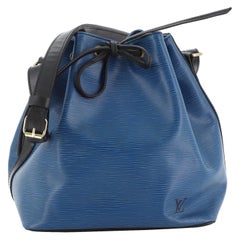 Louis Vuitton Bicolor Petit Noe Handbag Epi Leather 
