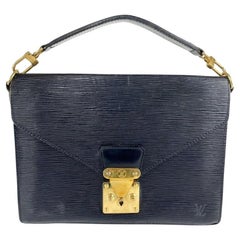 Louis Vuitton, Bags, Louisvuitton Bag Epi Cartesier Epi Noir Black  Classic Popularity