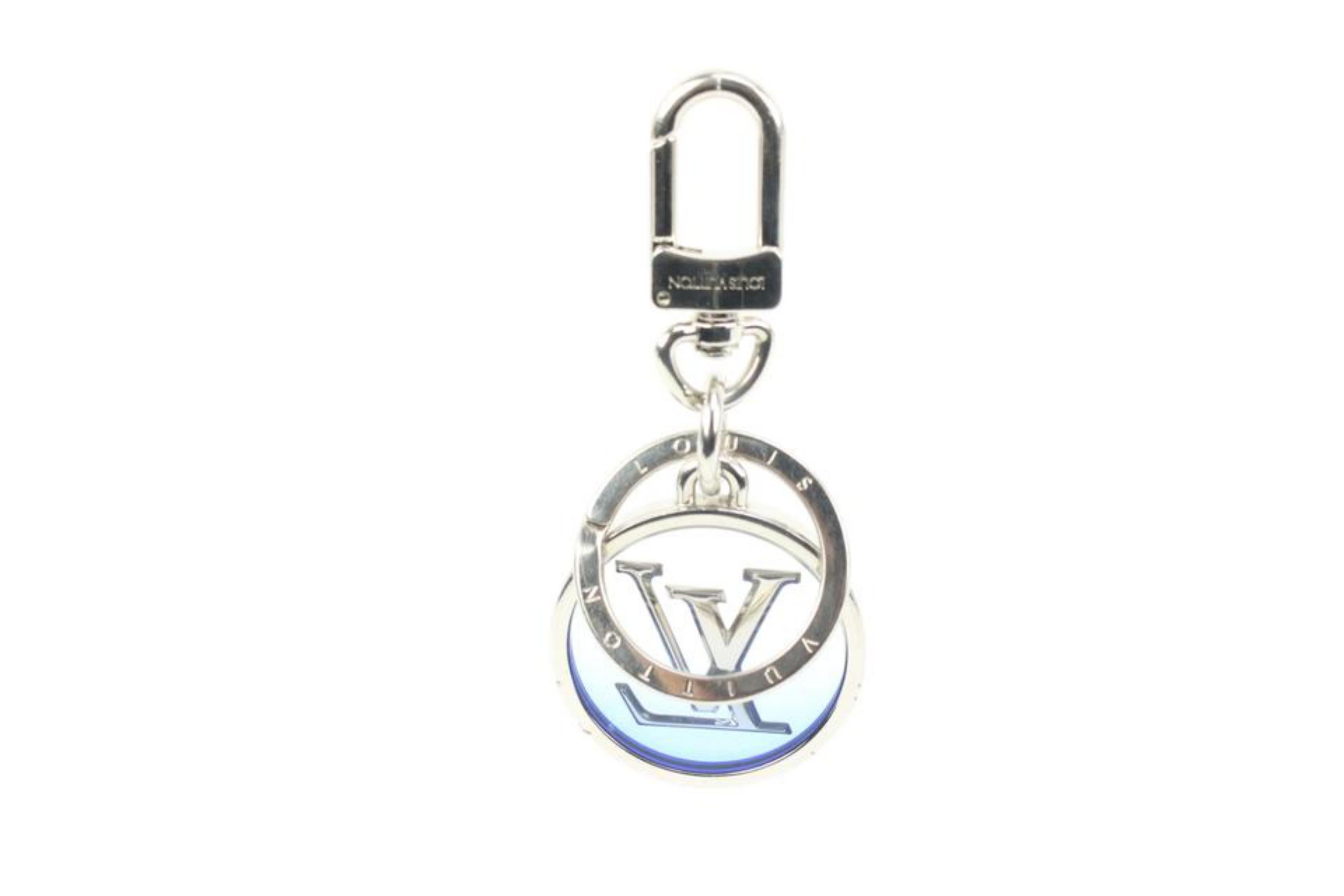 Gray Louis Vuitton Bijou De Sac Et Porte Cles LV Inclusion Bag Charm Keychain 95lz419